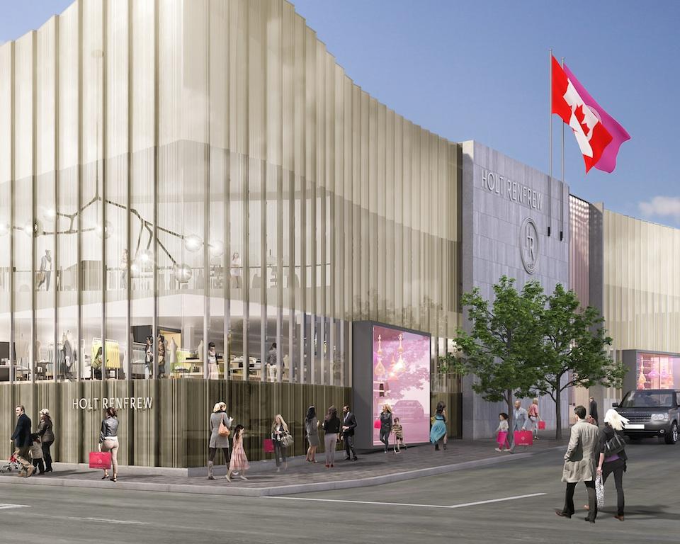 holt renfrew square one Holt Renfrew &#038; More coming to Square One holt renfrew square one life rendering