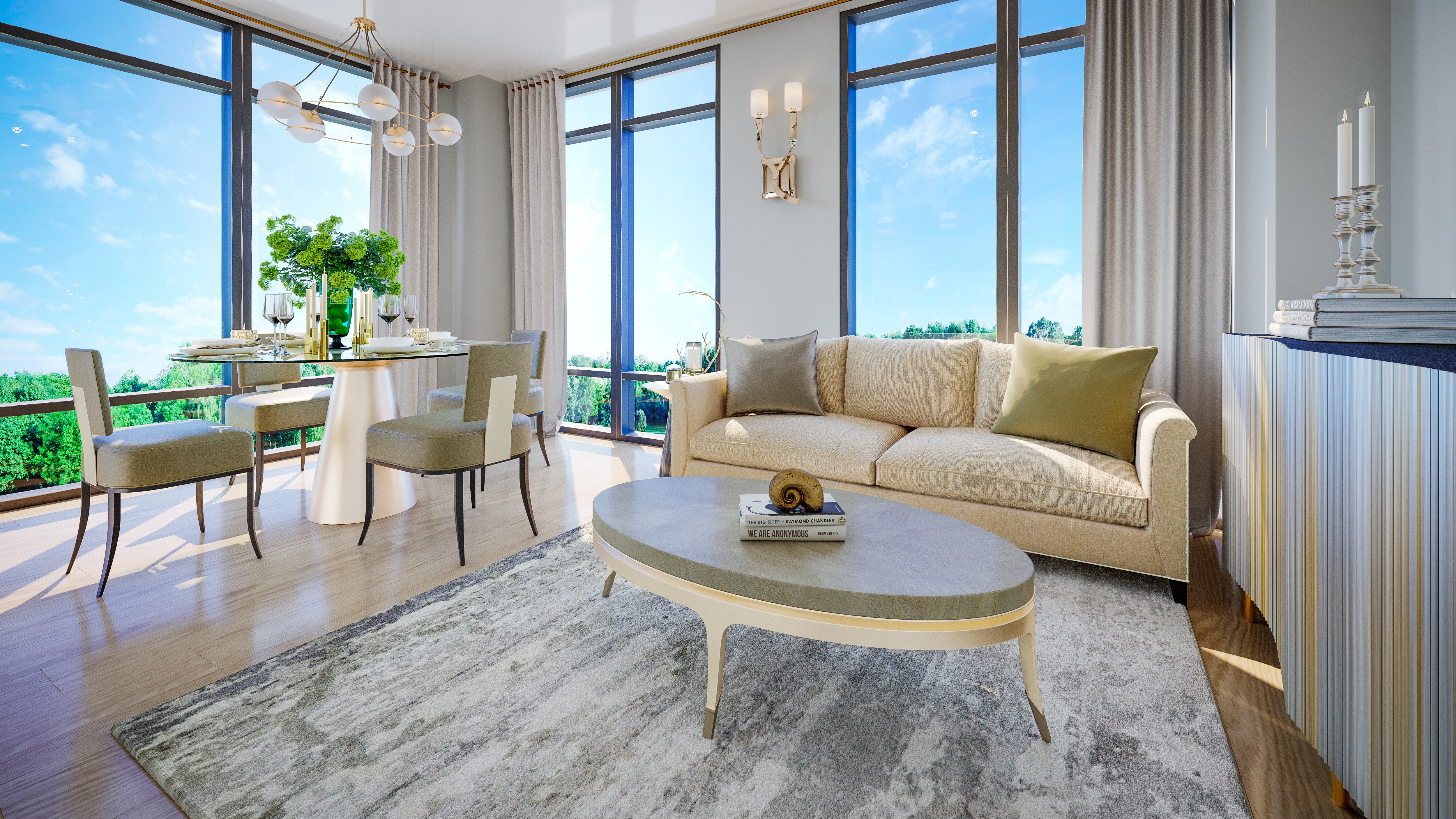 ORO-2-Bdrm-Livingroom ORO-2-Bdrm-Livingroom ORO Condos @ 24 Elm Dr W Mississauga ORO 2 Bdrm Livingroom